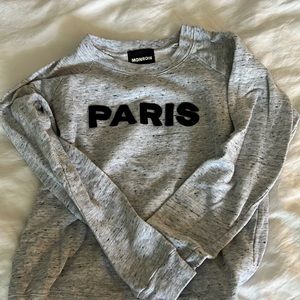 Monrow Paris sweatshirt size XS!